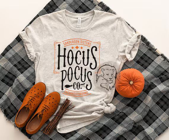 It's Just a Bunch of Hocus Pocus Shirt Halloween Bad - Etsy | Etsy (US)