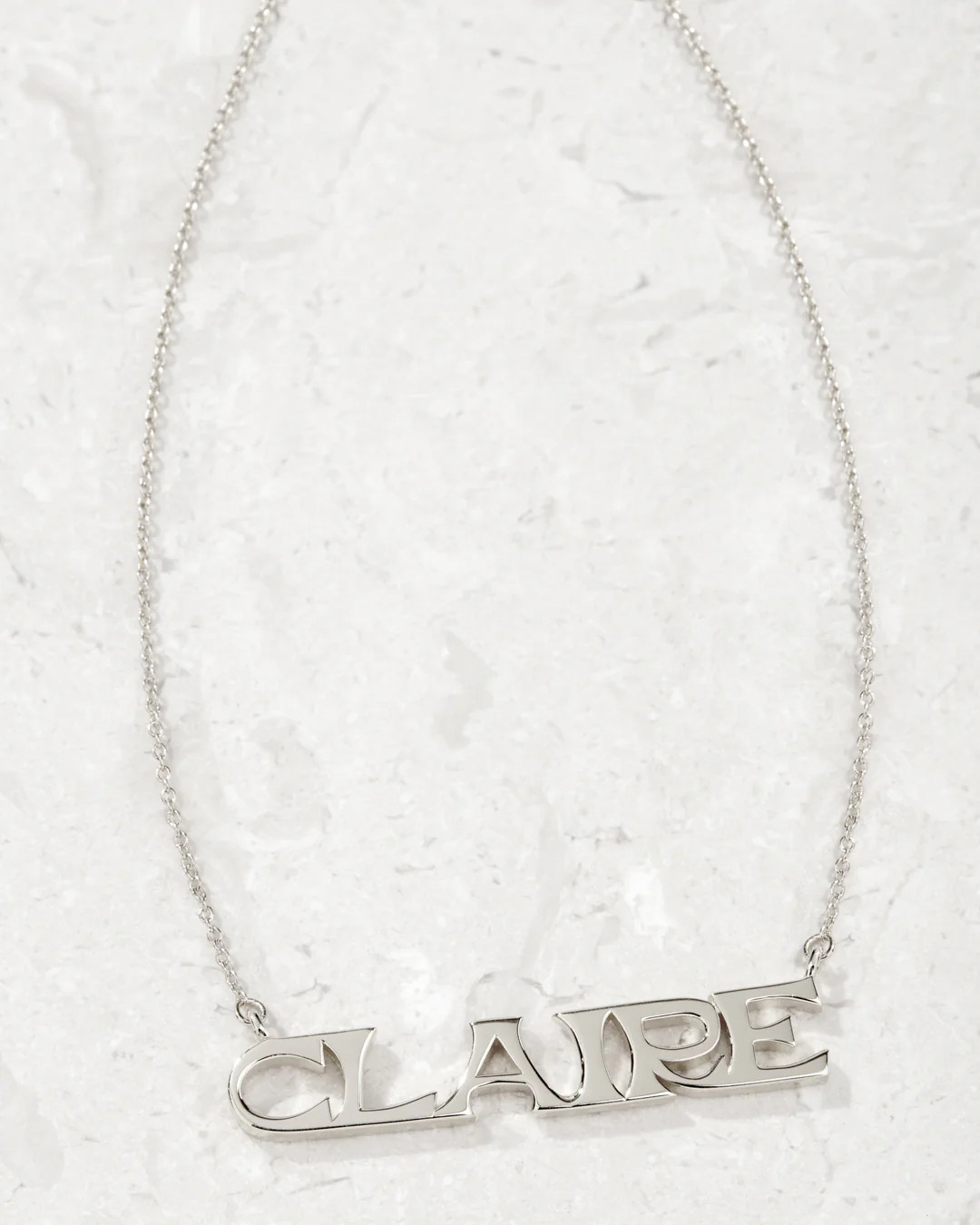 The Nameplate Necklace [Vintage] | Luv Aj Inc.