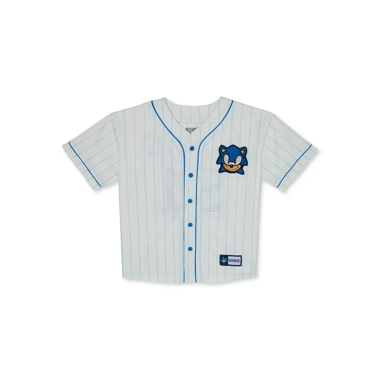 Boys Sonic the Hedgehog Graphic Jersey, Sizes 4-18 | Walmart (US)