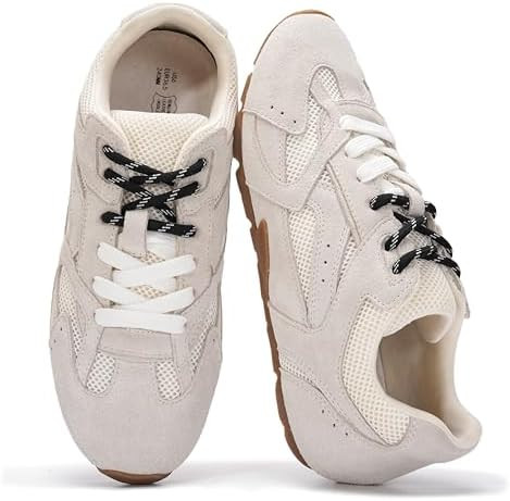 Project Cloud Leather Barefoot Shoes Women – Memory Foam Lace-Up Womens Sneakers – Lightweigh... | Amazon (US)