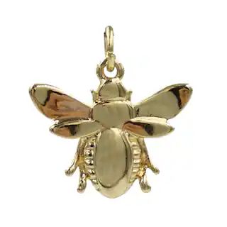 Charmalong™ 14K Gold Plated Bee Charm by Bead Landing™ | Michaels Stores