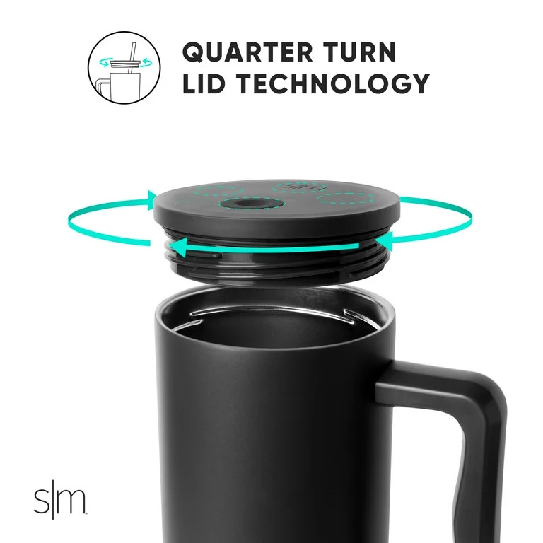 Simple Modern 30 fl oz Insulated Stainless Steel Trek Tumbler with Straw Lid | Holiday Ribbons | Walmart (US)