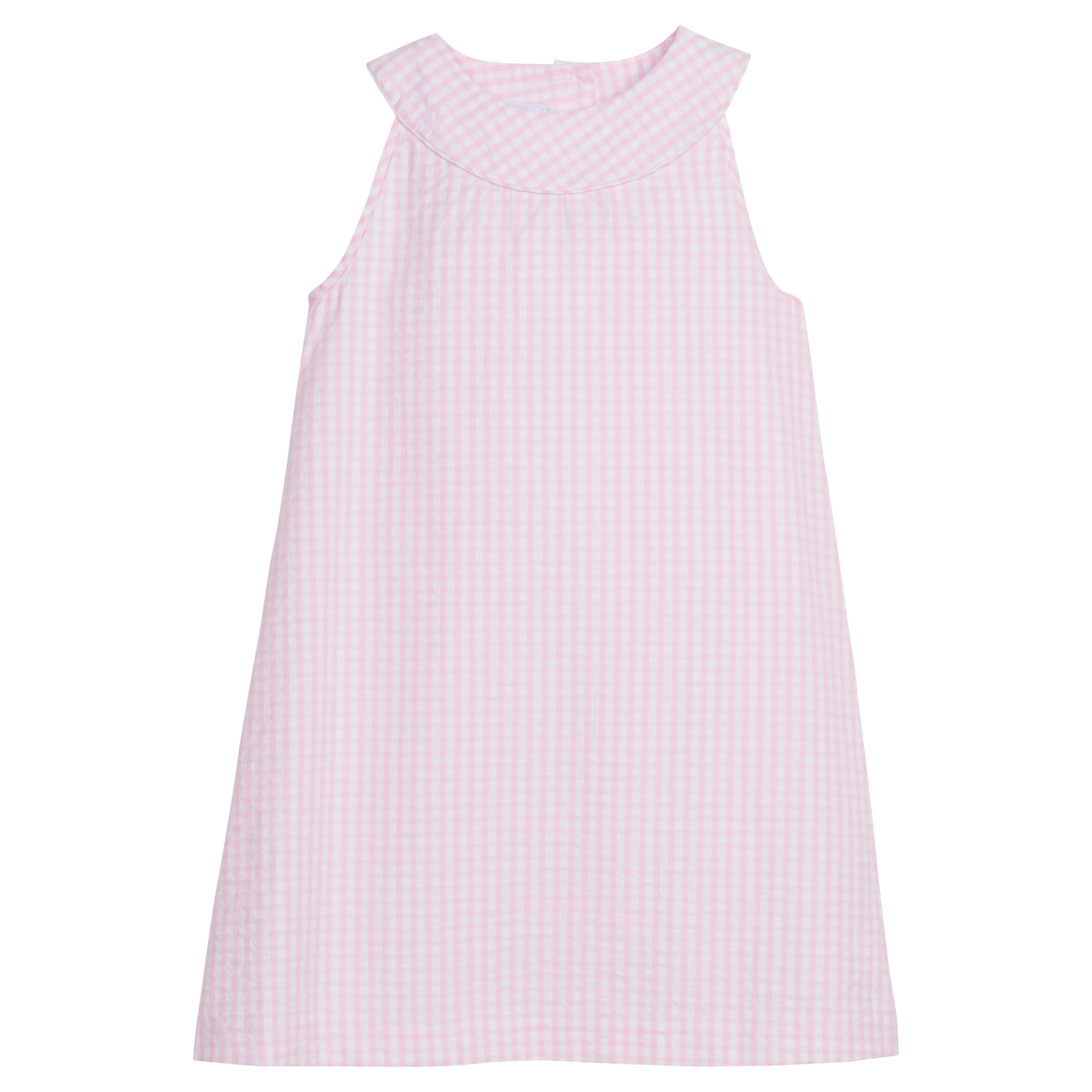 Robin Gingham Dress - Seersucker Outfit for Girl's | Little English