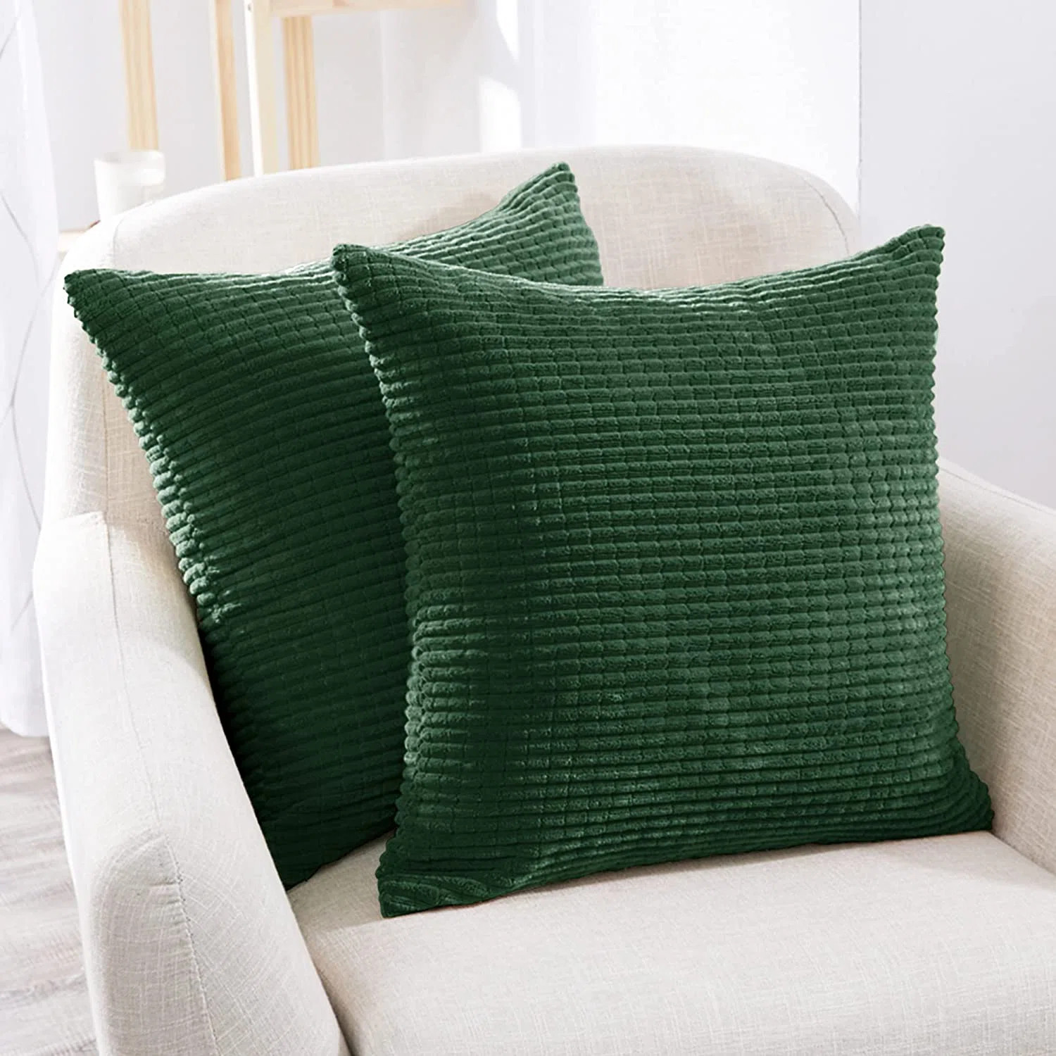 Deconov Square Pillow Cover (Set of 2) | Wayfair North America