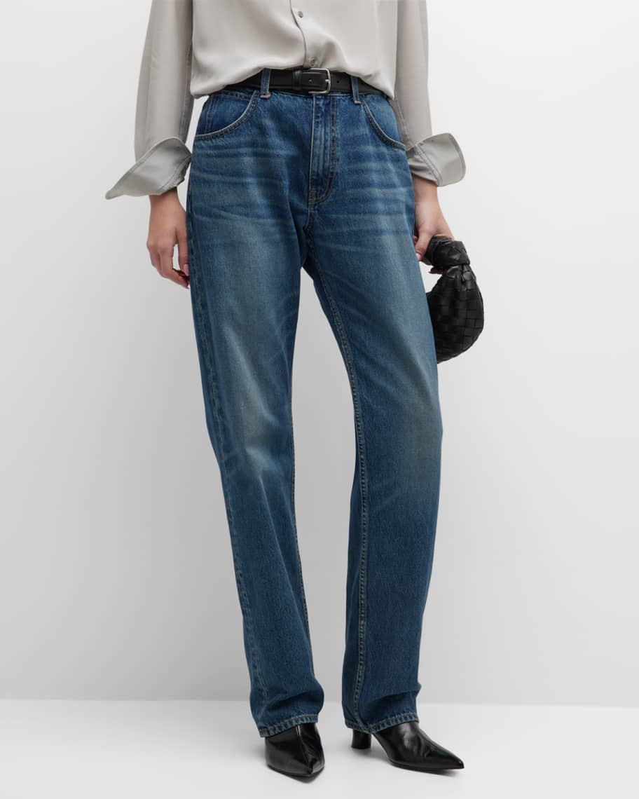 Nili Lotan Taylor Straight-Leg Jeans | Neiman Marcus