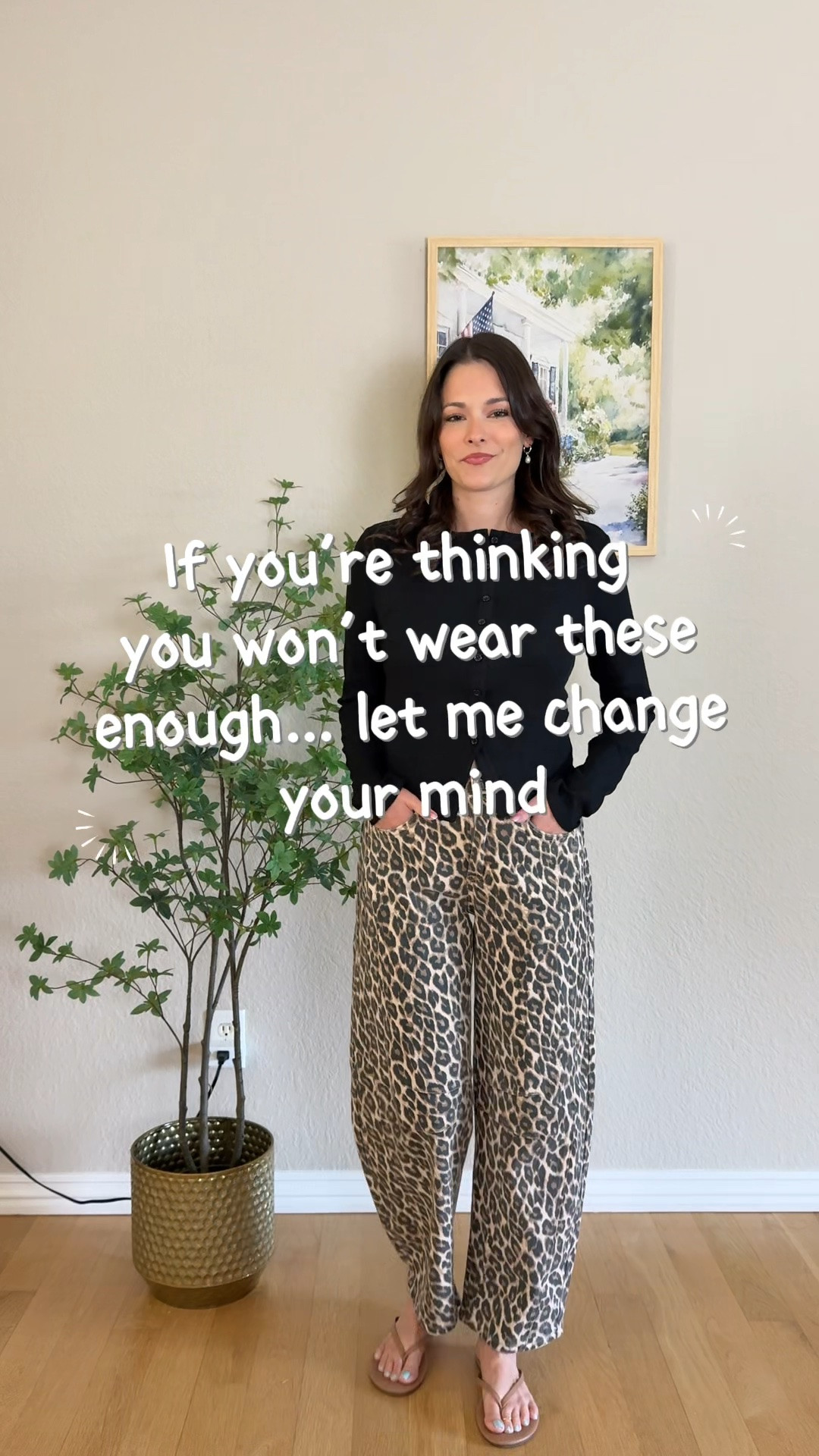 My favorite kind of statement piece is one you can actually wear a million ways 🐆 If you’re thinking you won’t get enough wear out of leopard barrel jeans, let me change your mind 👀 Red, black, gray, or brown... they somehow work with everything. And yes, I’m officially treating leopard as a neutral 🤭 

Which color combo is your favorite?

Long sleeve tops, Amazon fashion, buckle jeans, leopard print, barrel leg jeans, jeans outfit, how to style leopard jeans, fall outfits,

#LTKootd #LTKU #LTKPetite