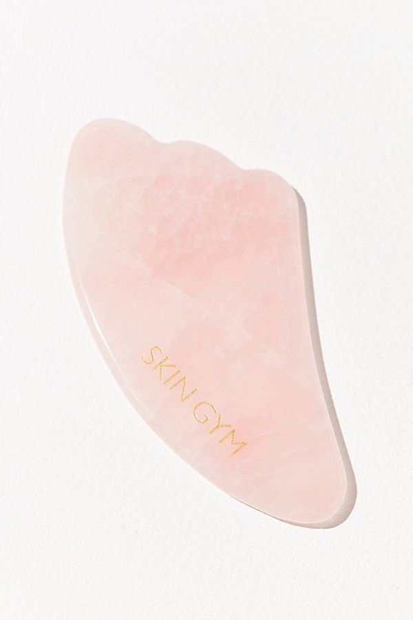 Skin Gym Gua Sha Crystal Beauty Massager - Pink at Urban Outfitters | Urban Outfitters (US and RoW)