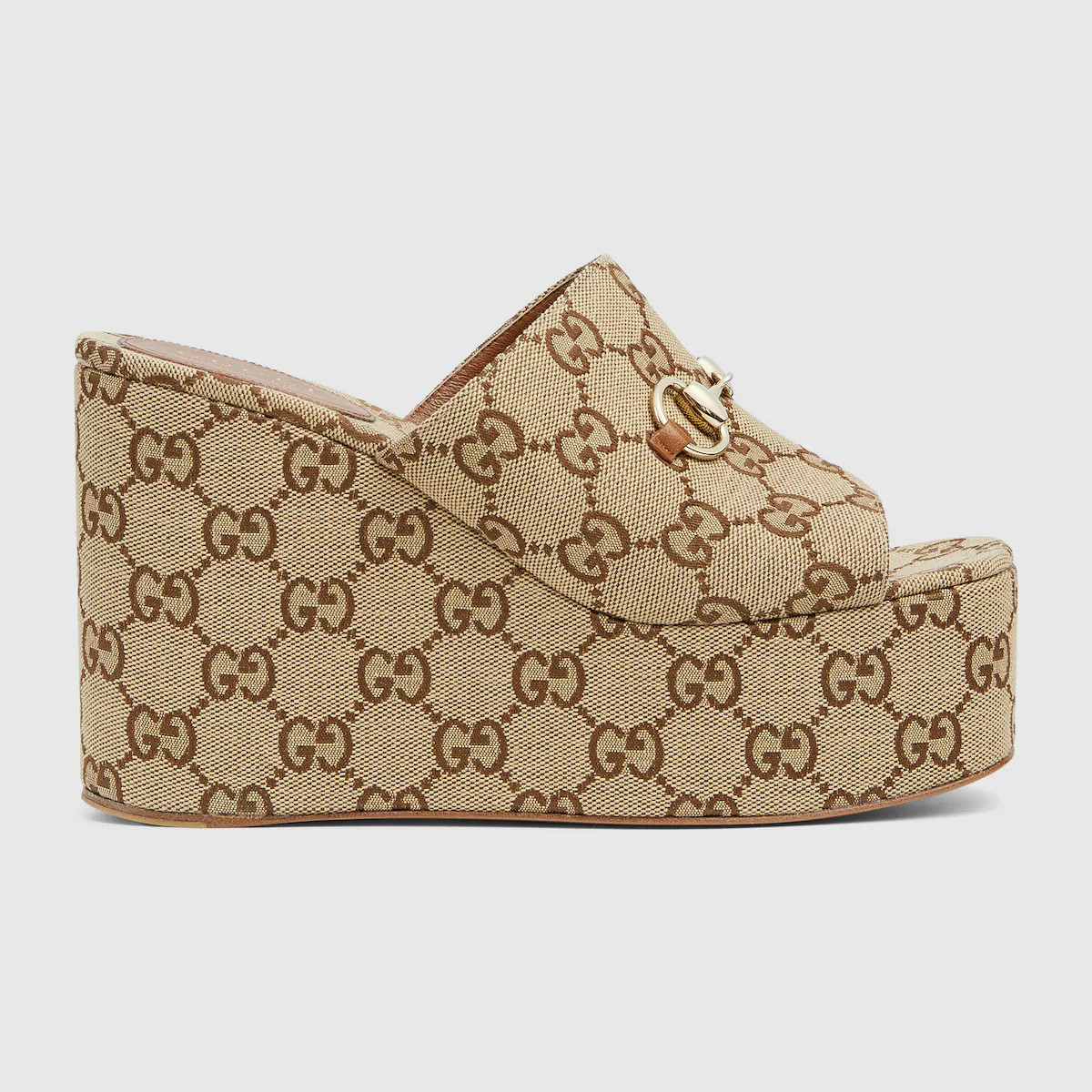 Gucci - Women's wedge sandal with Horsebit | Gucci (US)