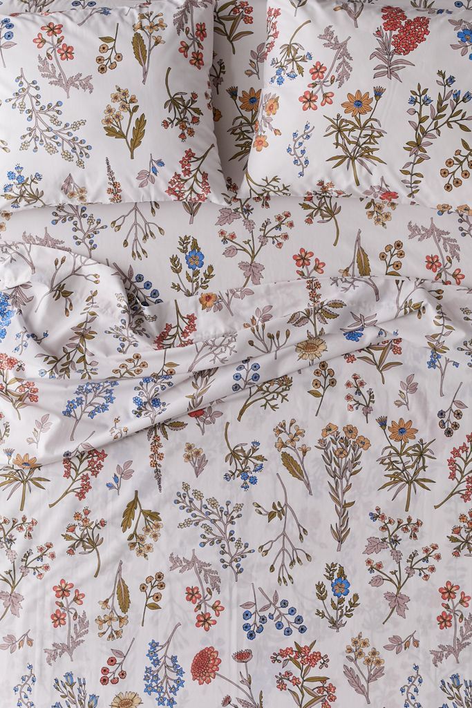 Myla Floral Sheet Set | Urban Outfitters (US and RoW)