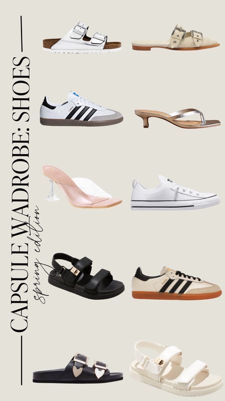 Capsule Wardrobe Essentials: Shoes — spring edition!

#LTKstyletip #LTKSeasonal #LTKshoecrush