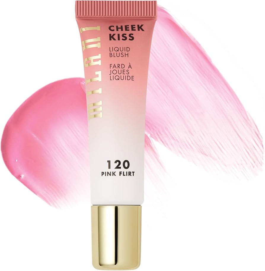 Milani Cheek Kiss Liquid Blush Makeup - Blendable & Buildable Cheek Blush, Lightweight Liquid Blu... | Amazon (US)