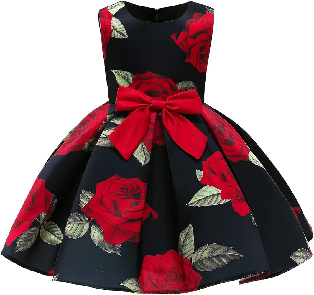 NSSMWTTC 3-10Y Toddler Formal Dresses Flower Girl Wedding Pageant Party Dress | Amazon (US)