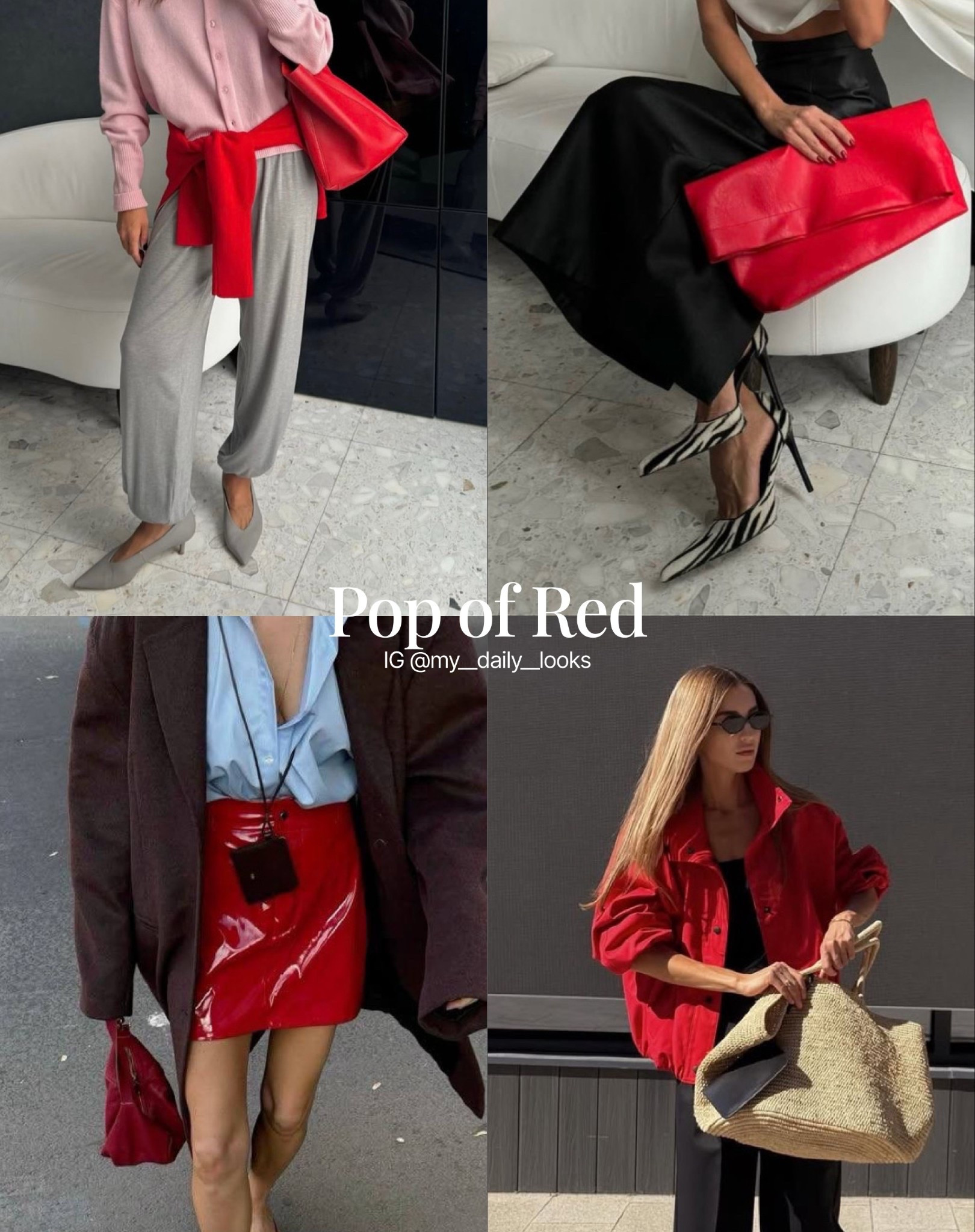 Spring/Summer Trends 2026: Pop of Red 🖤

#LTKstyletip #LTKsummer #LTKspring