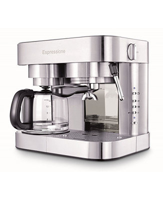 Combination Espresso Machine & 10-Cup Drip Coffeemaker | Macy's
