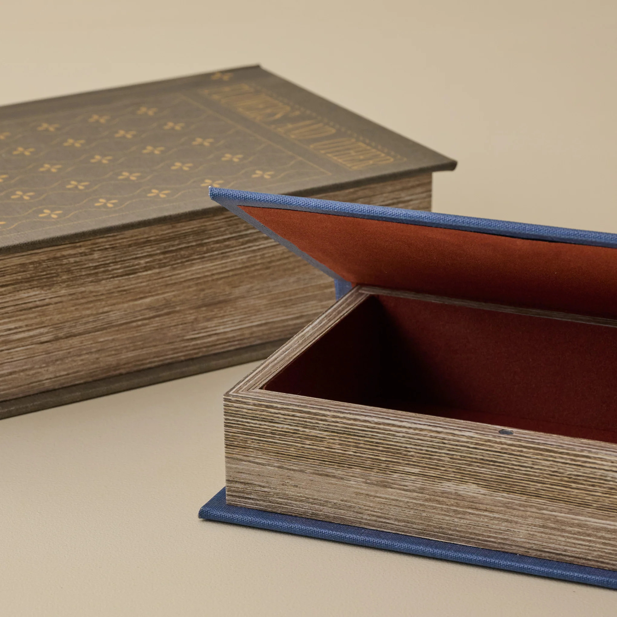 Antique Inspired Handcrafted Book Box | Magnolia