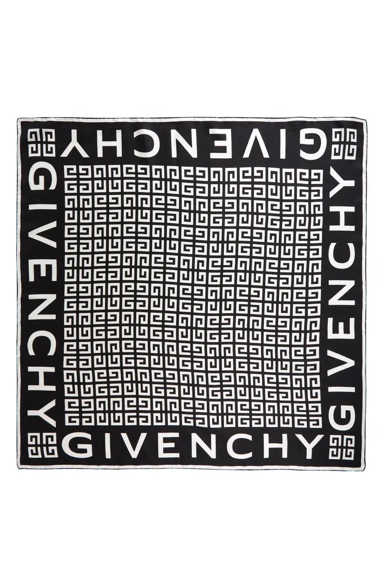 Givenchy 4G Monogram Silk Square Scarf | Nordstrom | Nordstrom