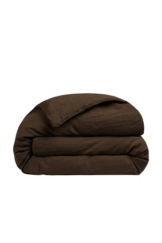 Parachute Linen Duvet Cover in Brown | FWRD 