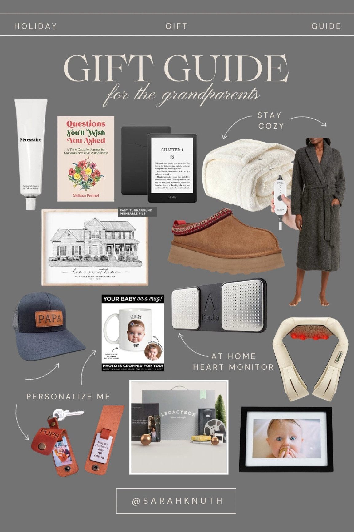 Gift guide for grandparents 

#LTKGiftGuide #LTKfindsunder50 #LTKHoliday