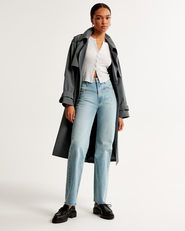High Rise 90s Relaxed Jean | Abercrombie & Fitch (US)