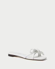 Hadley White Bow Sandal | Loeffler Randall