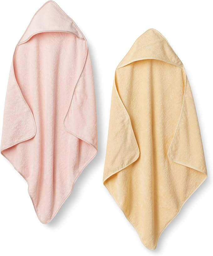 Amazon Essentials x Sofia Grainge Unisex Babies' Hooded Bath Towel | Amazon (US)