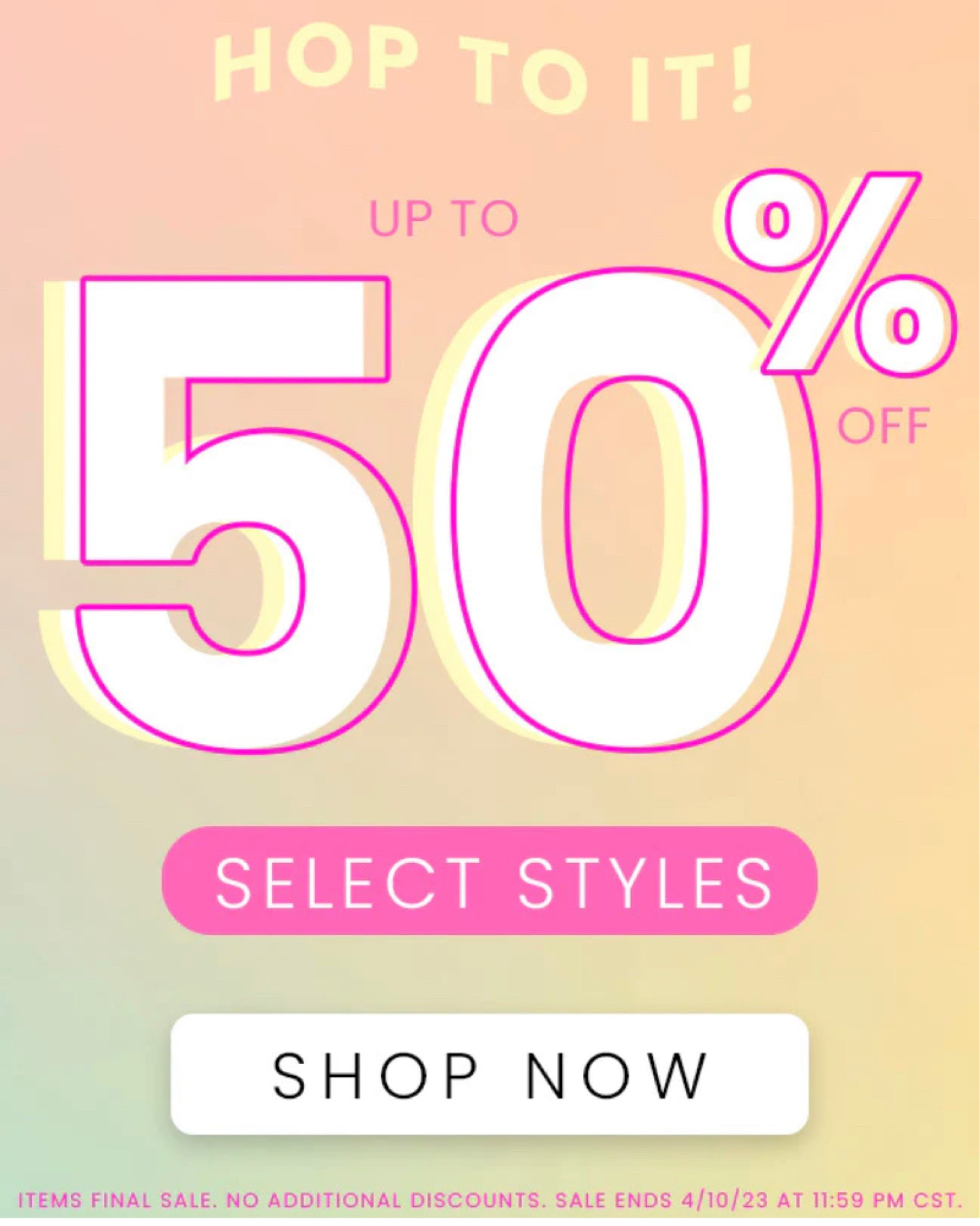 50% off selected items! Pink Lily 💓

#LTKunder50 #LTKsalealert #LTKstyletip
