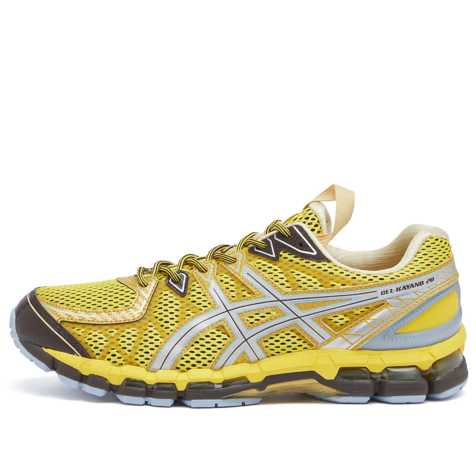 Asics Ub9-S Gel-Kayano 20 in Vibrant Yellow/Pure Silver, Size UK 8.5 | END. Clothing