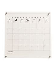 18x18 Acrylic Large Square Wall Calendar | Marshalls