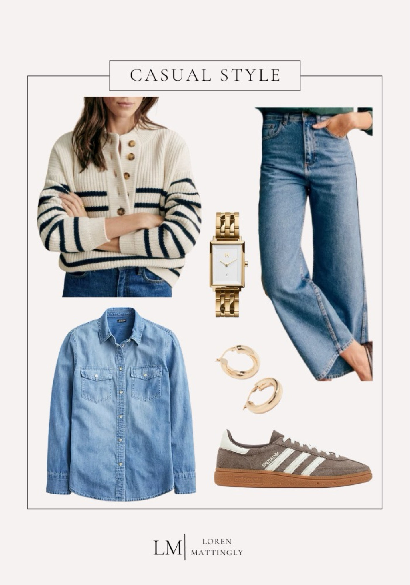 Comfy, casual outfit from my recent trip to Scotland  