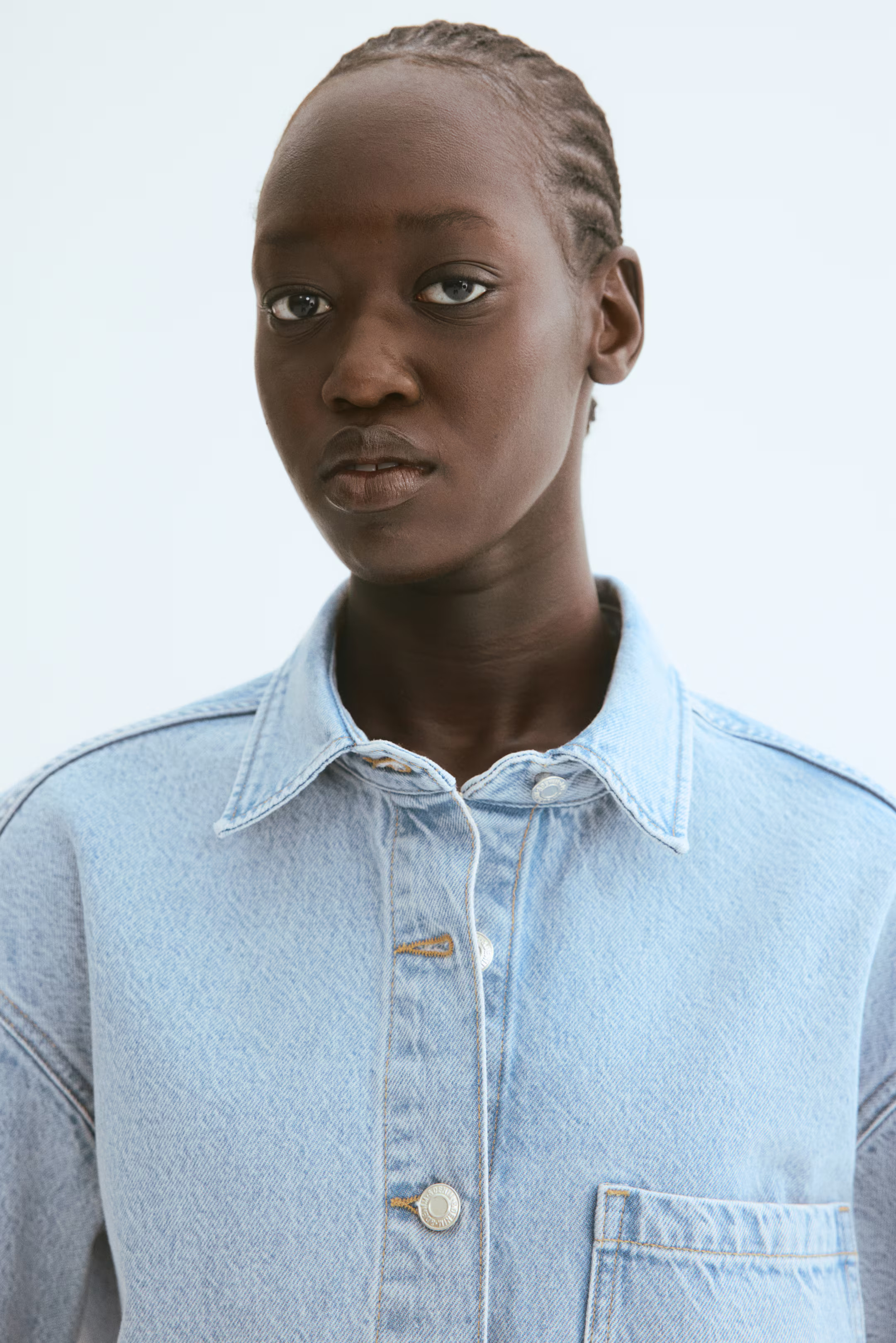 Oversized Denim Shirt | H&M (US + CA)