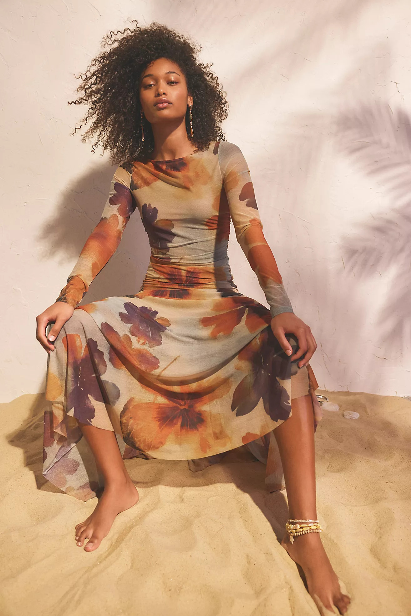 Sunnei Mesh Maxi Dress | Free People (Global - UK&FR Excluded)