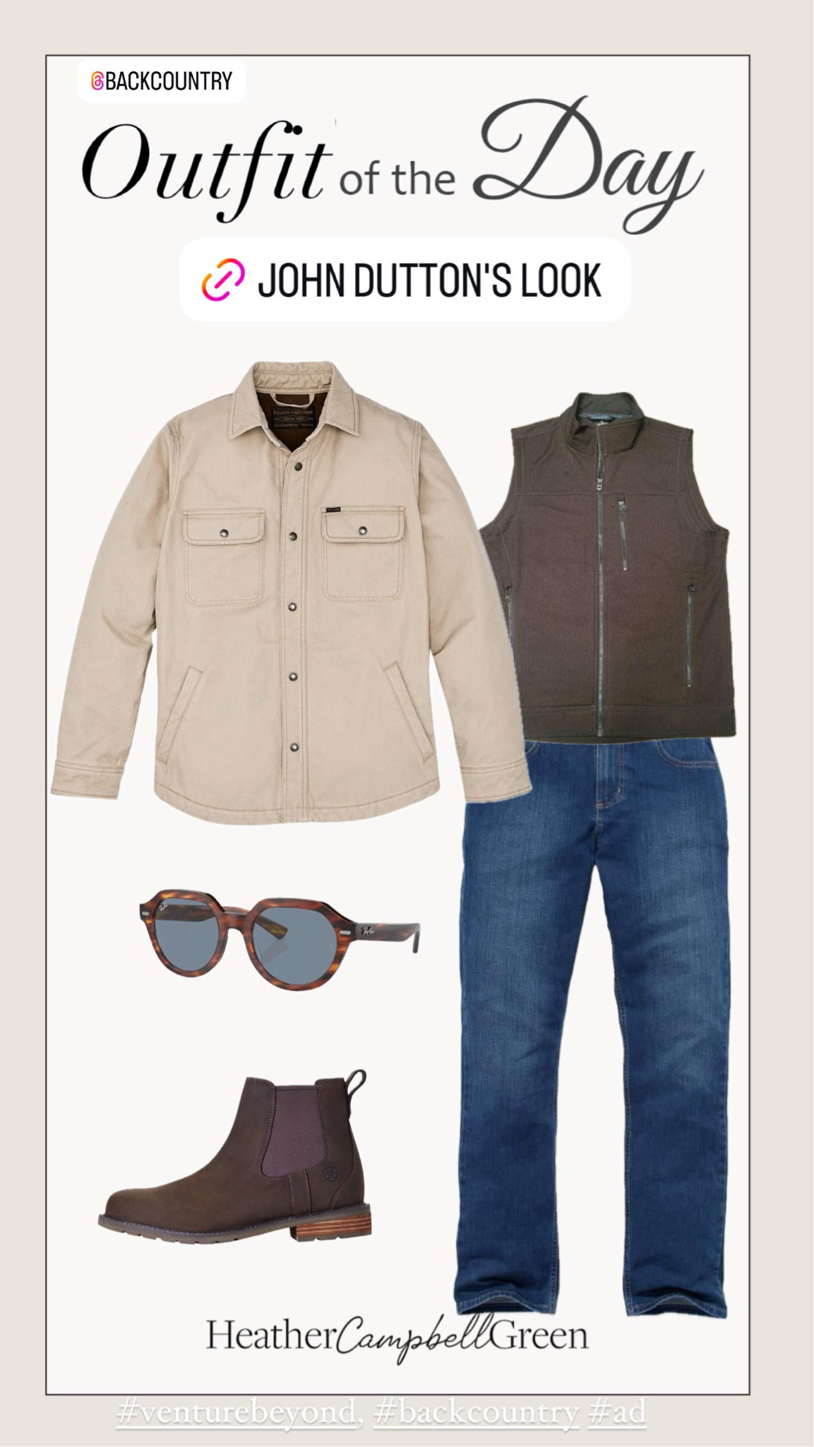  Yellowstone is back, and so is the epic fashion everyone’s obsessed with! I’ve partnered with @Backcountry to help you nail the Dutton-inspired style. From exact pieces worn on the show to budget-friendly dupes, I’ve got everything you need for that rugged Western vibe. #venturebeyond, #backcountry #ad 

#LTKMens #LTKStyleTip