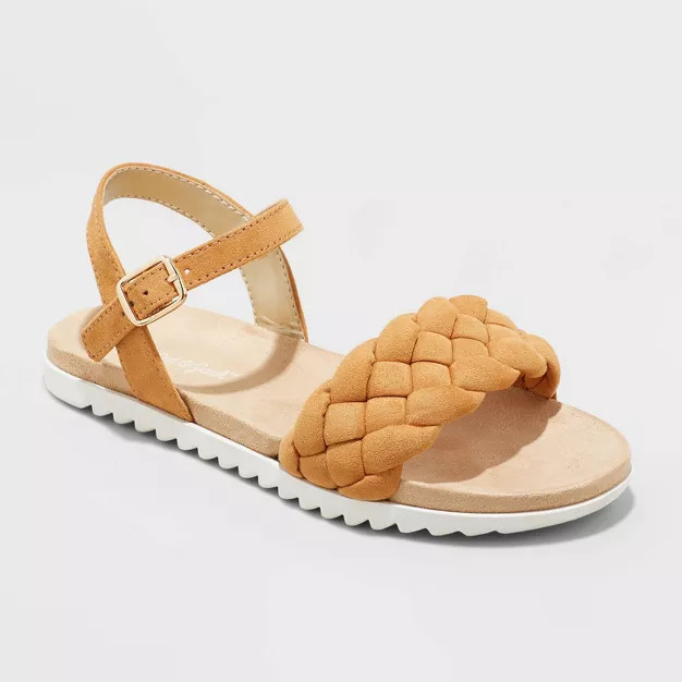 Girls' Amelia Footbed Sandals - Cat & Jack™ | Target