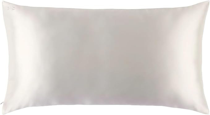 slip King Pure Silk Pillow Case - 100% Pure 22 Momme Mulberry Silk - King Size Standard Pillow Ca... | Amazon (US)