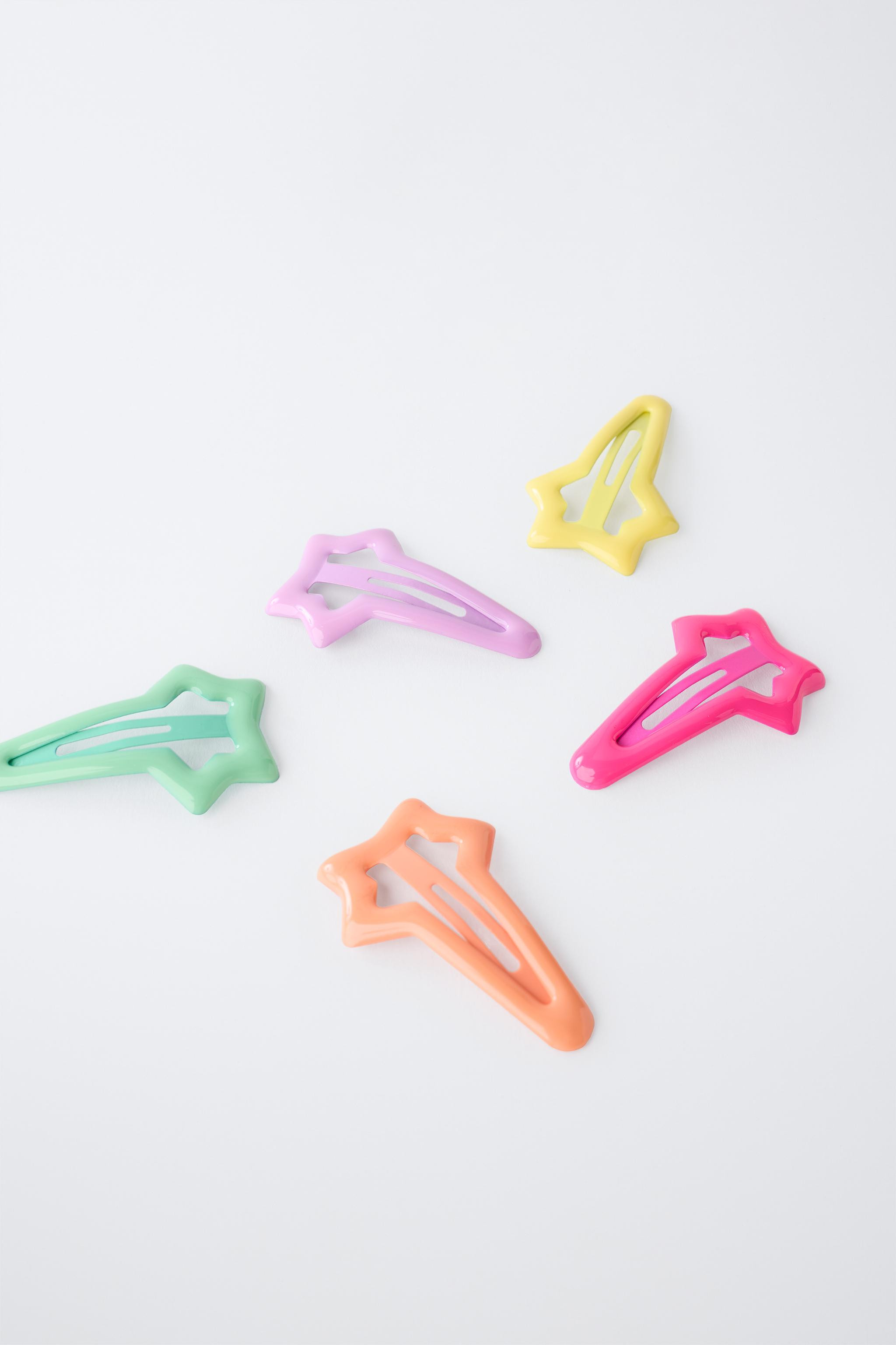 PACK OF FIVE STAR CLIPS | Zara US