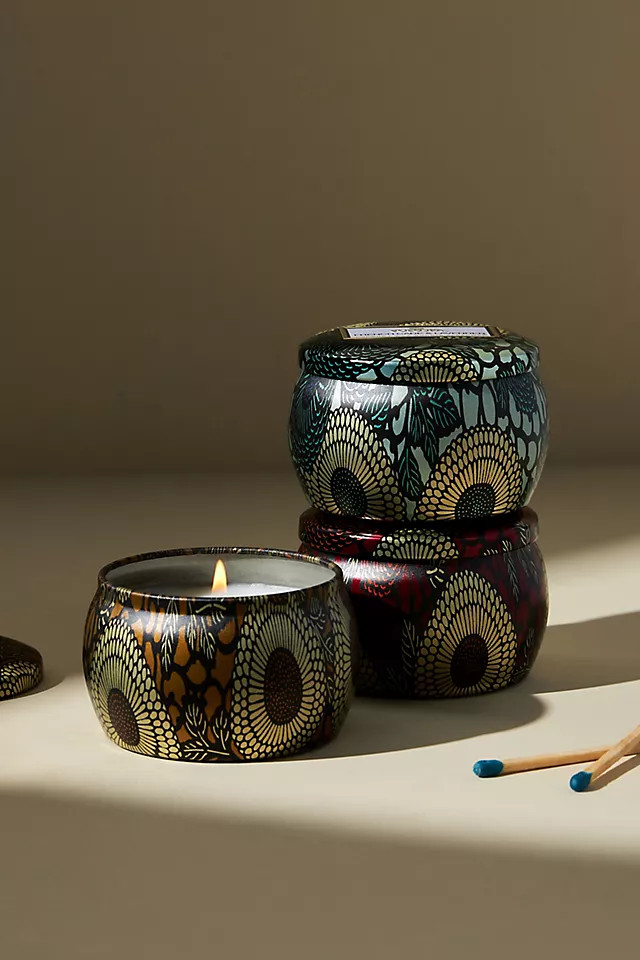 Voluspa Japonica Mini Tin Candles, Set of 3 | Anthropologie (US)