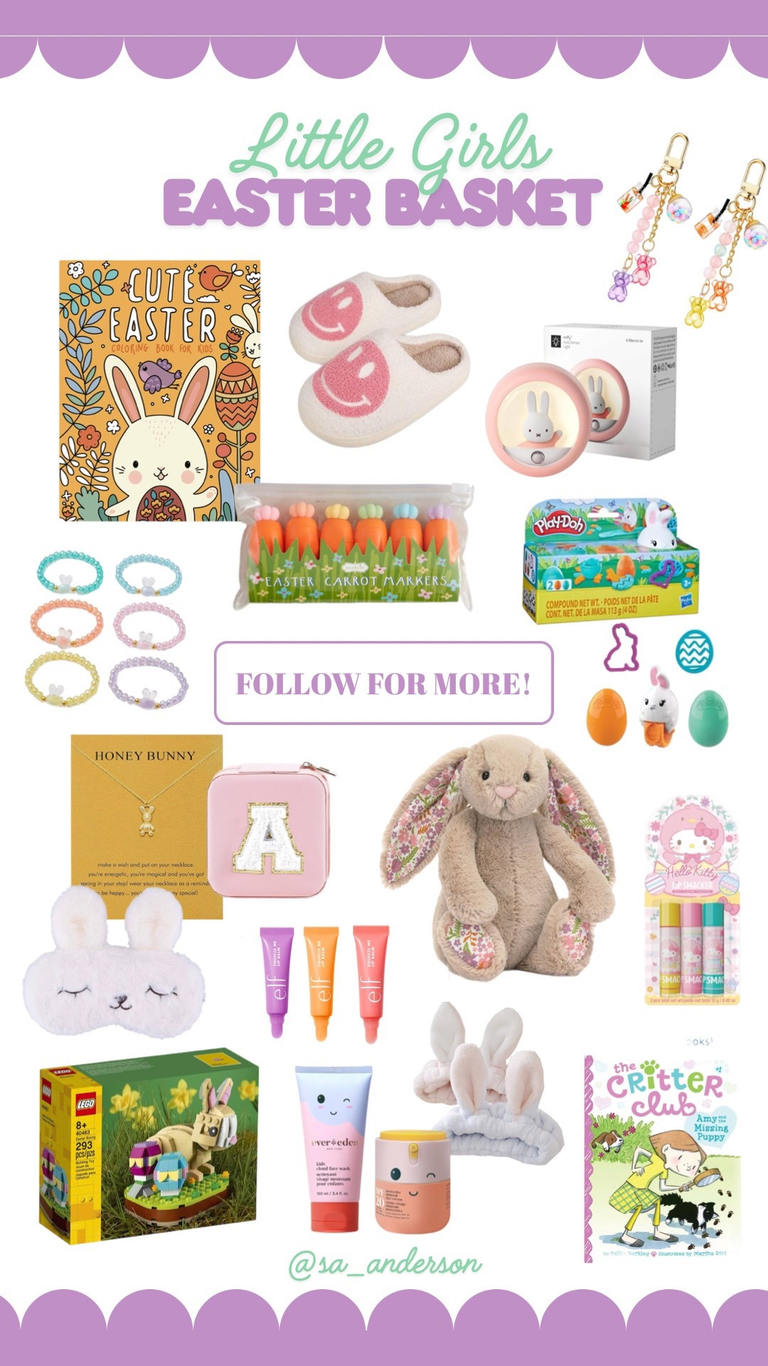 Little girl Easter basket ideas! Linked all these shown and so much more. 💜🐰💐 #easter2025 #easterbasket #easterbasketideas #girleasterbasket #girleasterbasketidea

#LTKFamily #LTKKids #LTKSeasonal