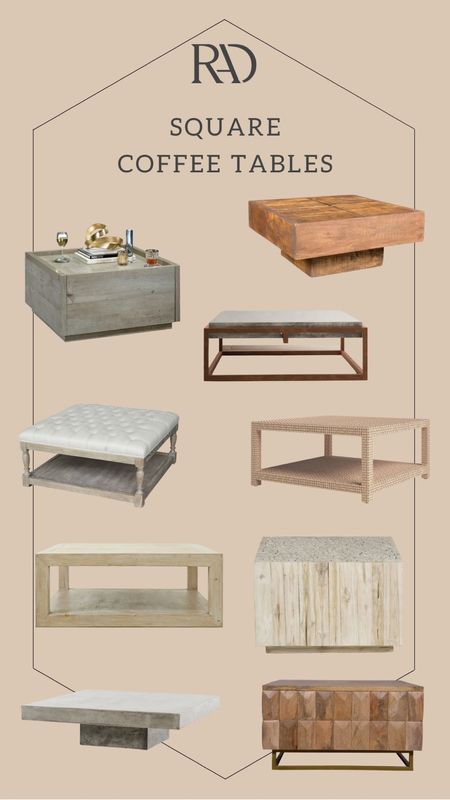 If you’re in the market for a square coffee table, here’s a few that I’ve found while scrolling #Wayfair

#coffeetable #livingroom

#LTKhome