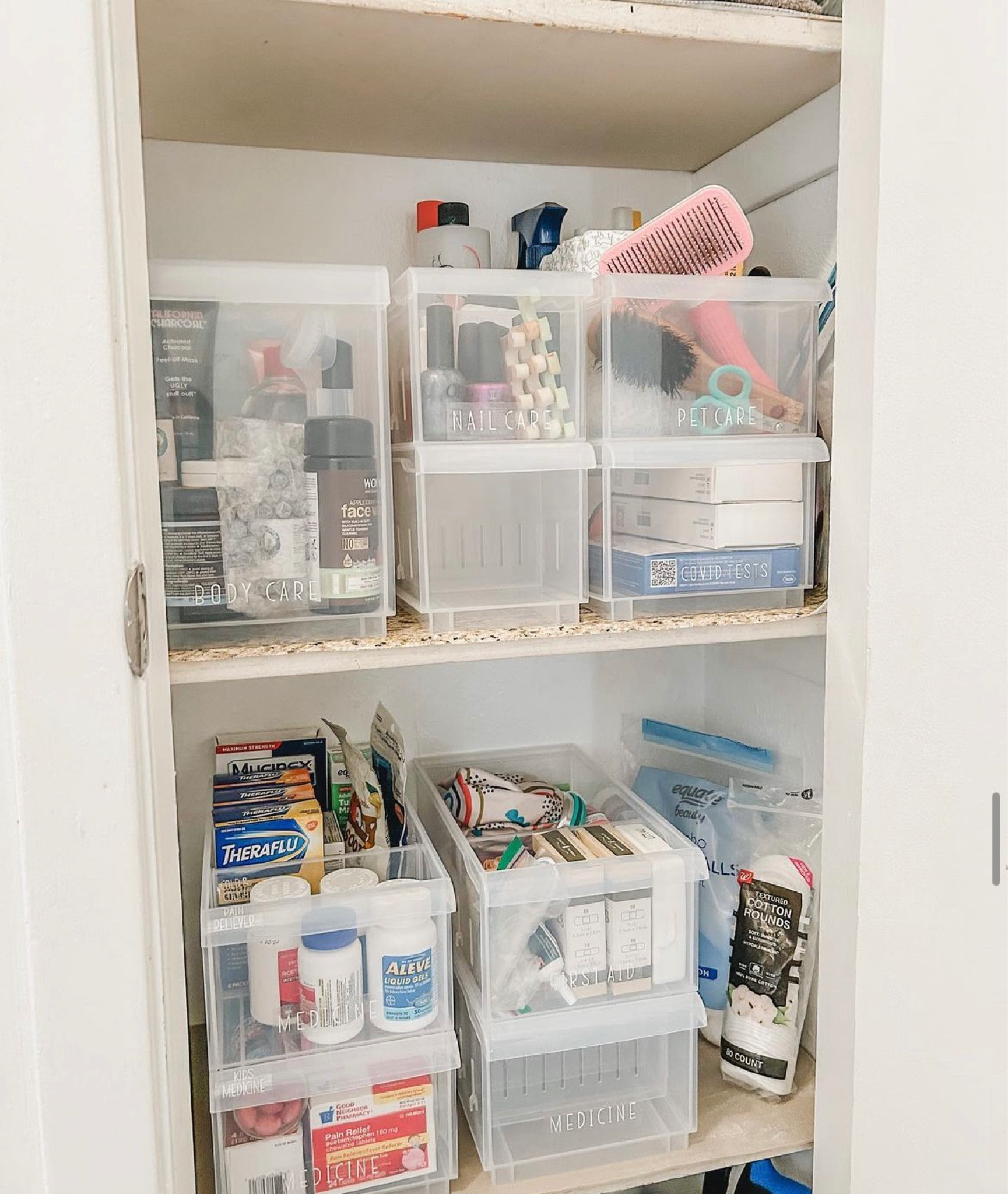 Linen Closet deep cleaning is made so much easier with STAK bins from the Container Store!

#LTKunder50 #LTKFind #LTKhome