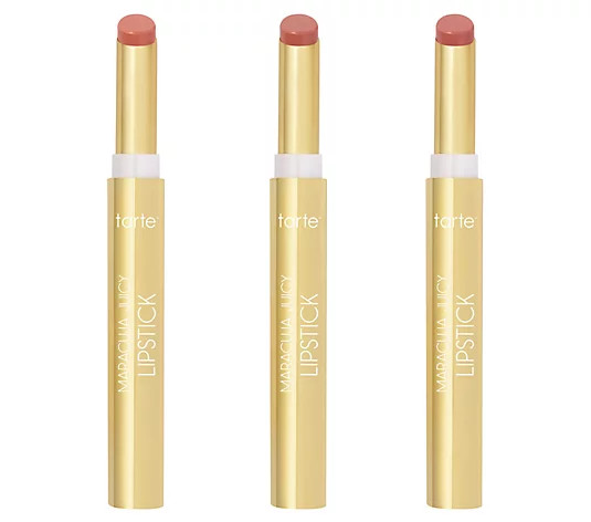 tarte Maracuja Juicy Lipstick Trio - QVC.com | QVC