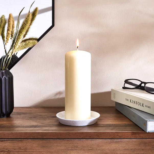 Candle Plate, 12cm | Dunelm (migrated)