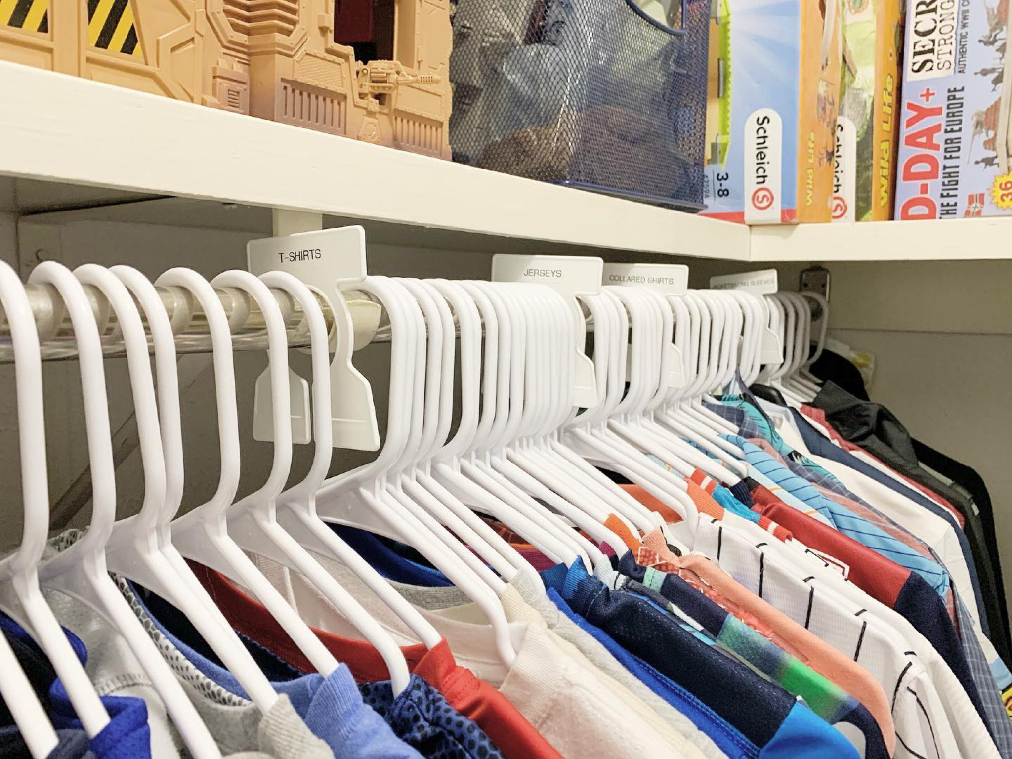 Kids’ closet organization, hangers, and rod dividers  

#LTKKids #LTKFamily #LTKHome