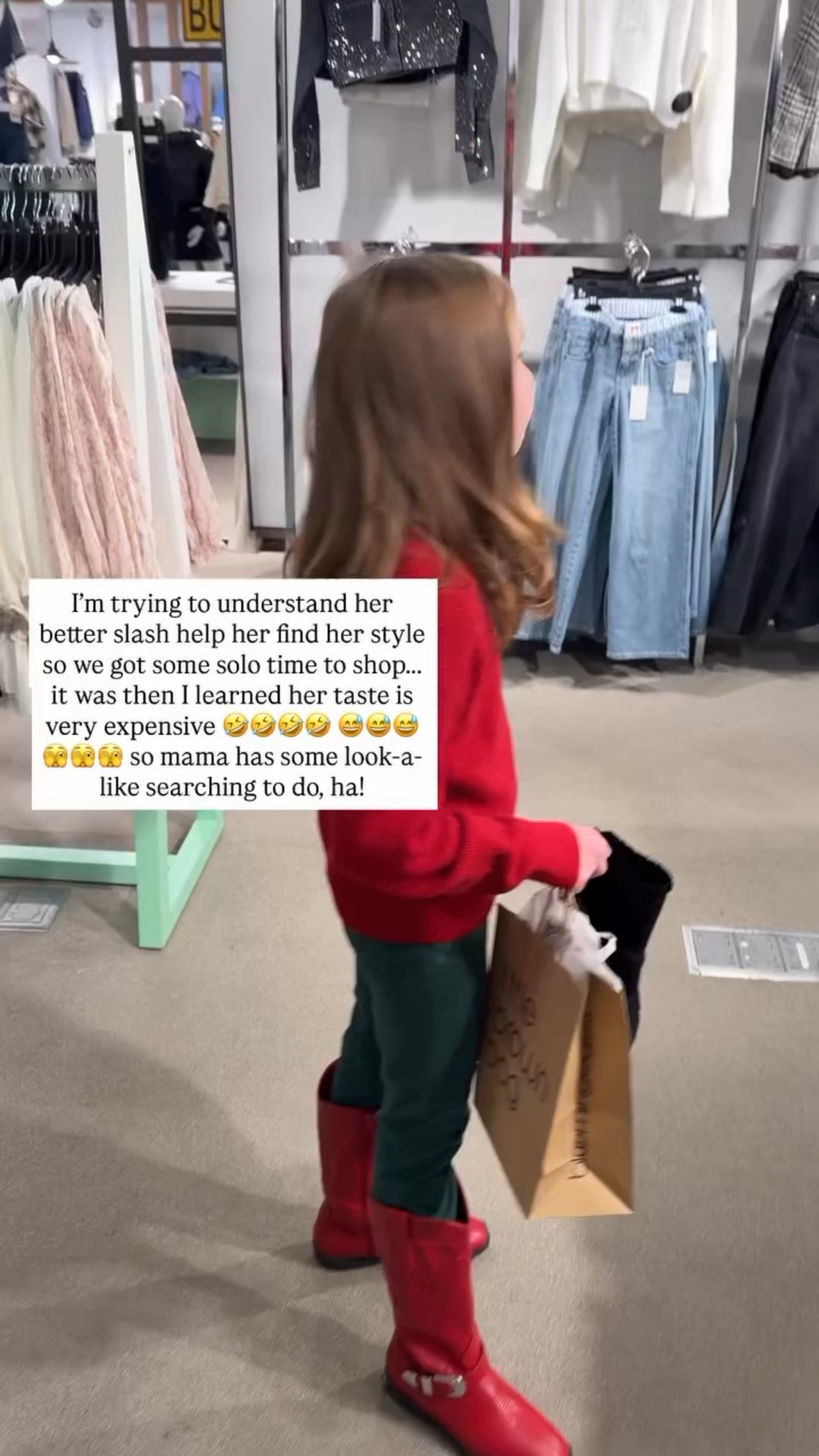 Kids 😂😂 Linked her outfit below! 

Kids winter fashion, kid winter outfit, kid new york fashion, girl outfit

#LTKKids #LTKHoliday #LTKootd