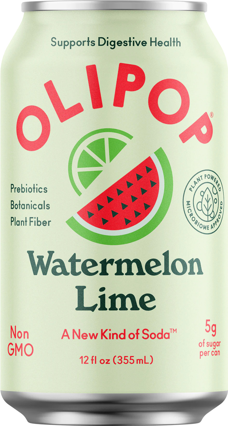 Watermelon Lime - 12 Pack | OLIPOP