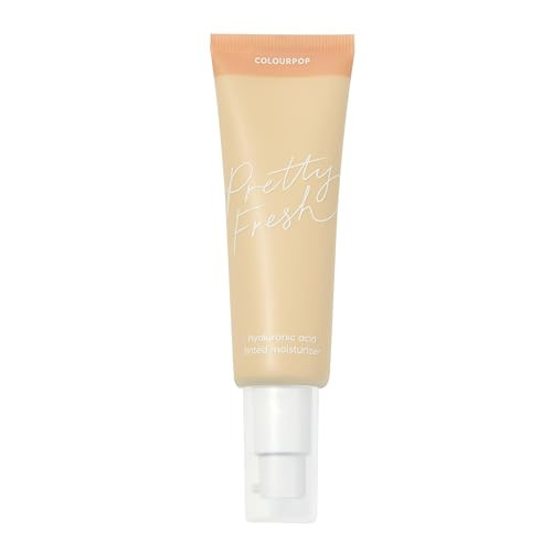 ColourPop Pretty Fresh Tinted Moisturizer - Hydrating Skin Tint with Lightweight Coverage - Formulated with Hyaluronic Acid & Coconut Water for Healthy-Looking Skin - Fair 2W (1.45 oz) | Amazon (US)