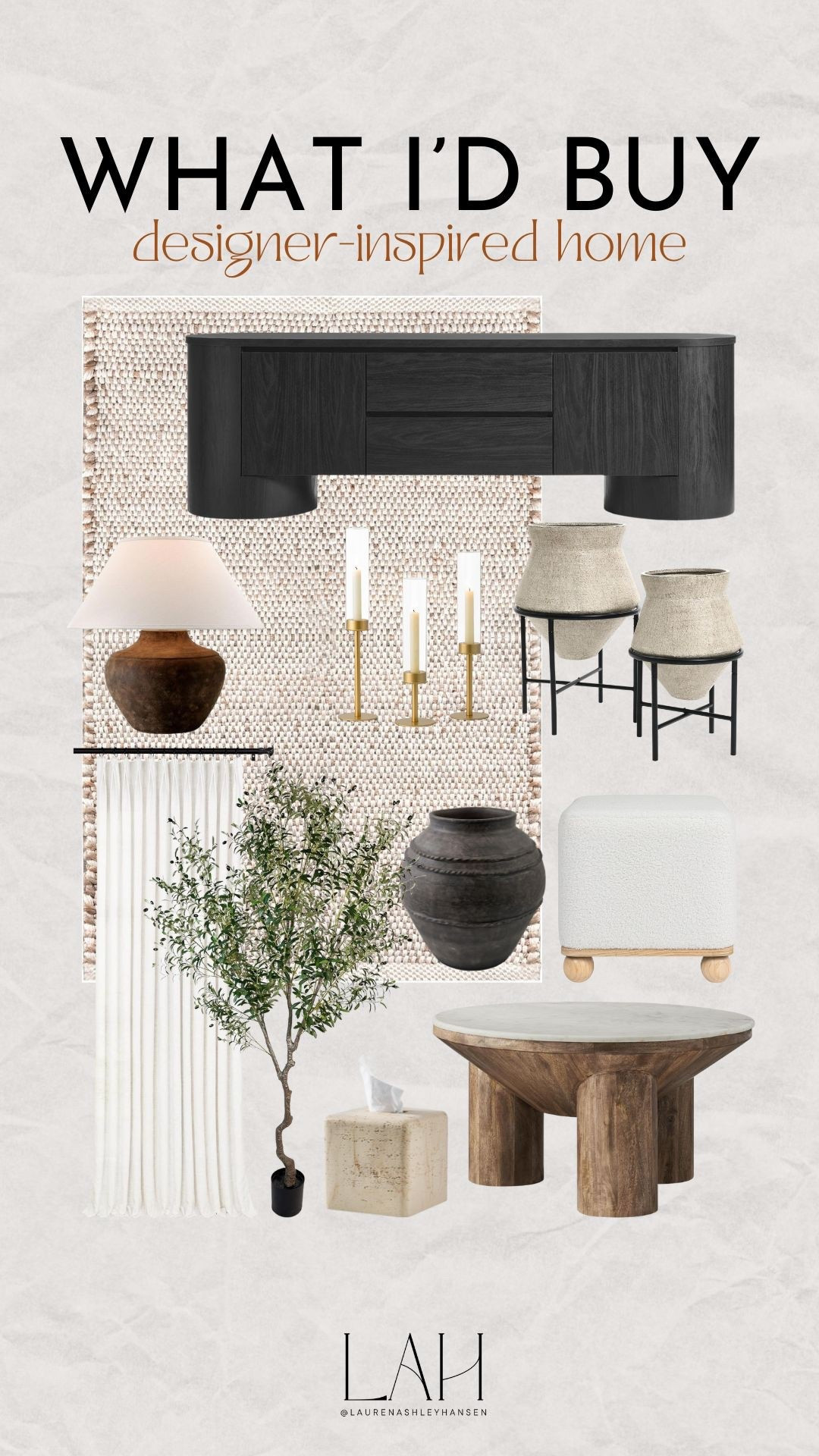 Achieving a high-end designer look truly does not have to cost a fortune. We own the majority of these styles, and they truly elevate our home. High-end designs and quality without the price tag!

#LTKHome