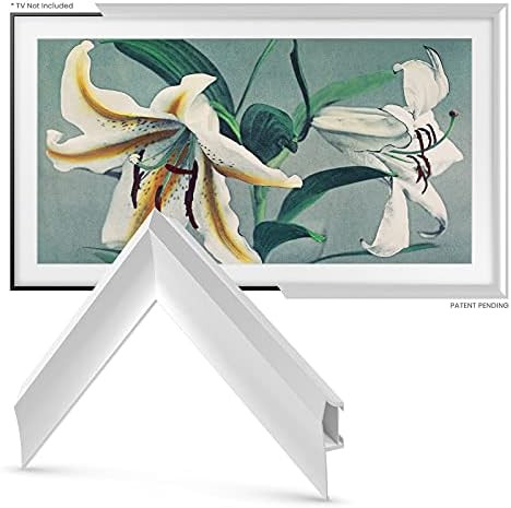 Deco TV Frames Alloy Prismatic - Pure White Bezel Compatible ONLY with Samsung The Frame TV (32",... | Amazon (US)