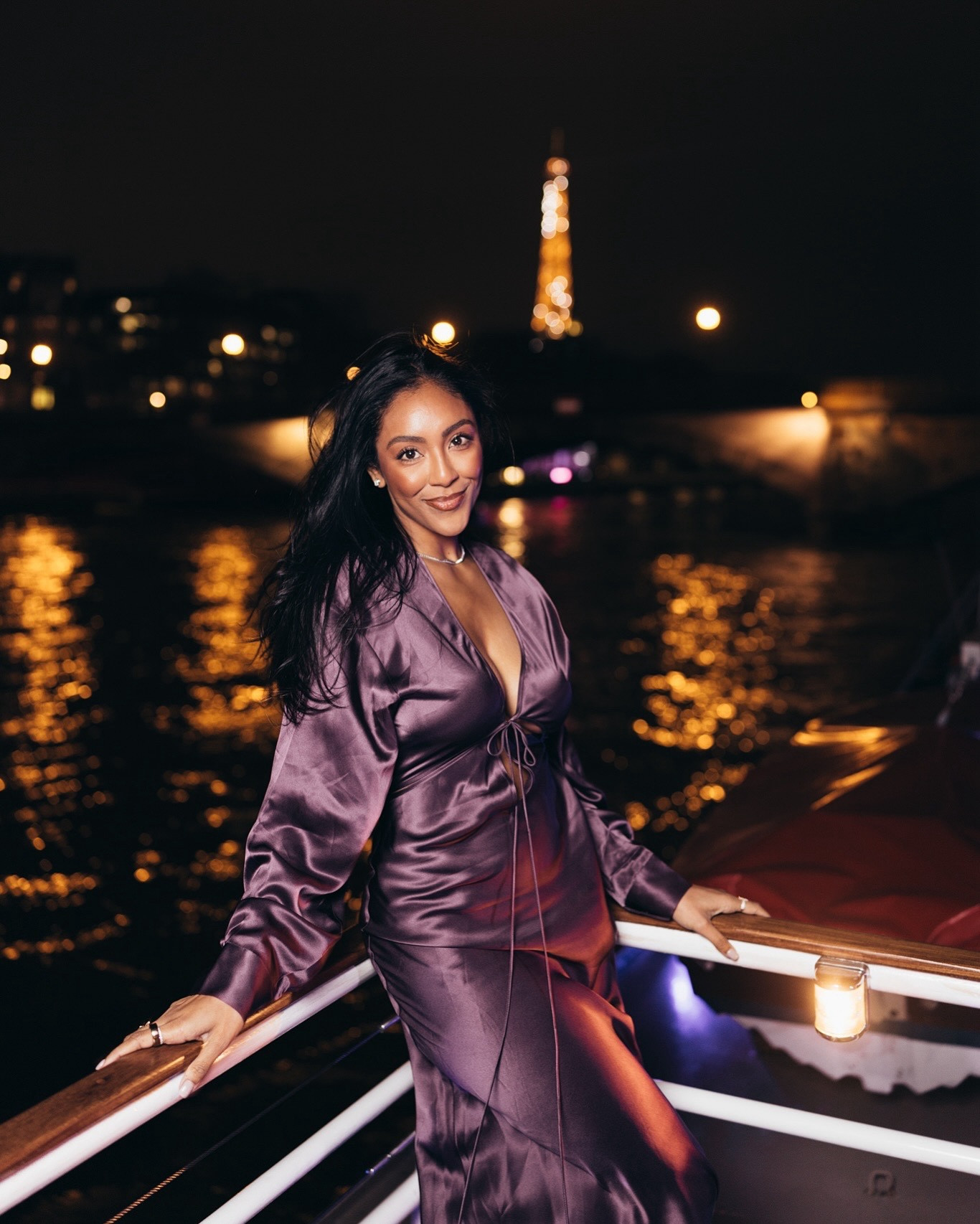 The most magical night on the Seine 💜

#LTKSeasonal #LTKParties