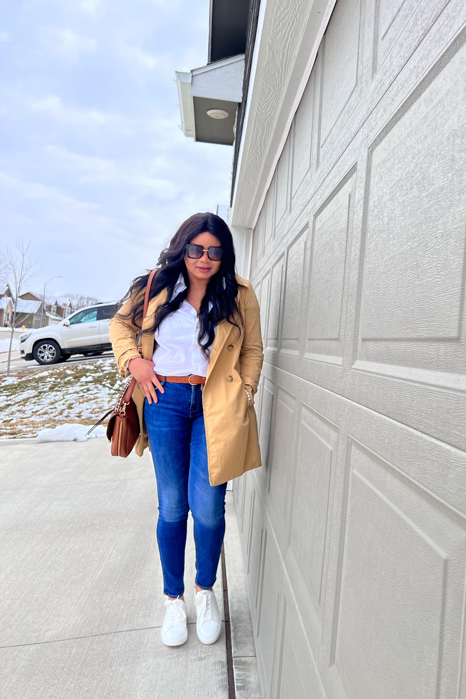 I’ve been waiting patiently to wear this #jcrew #trenchcoat The color and fit and material is so perfect!! 

#LTKFind #LTKunder100 #LTKstyletip