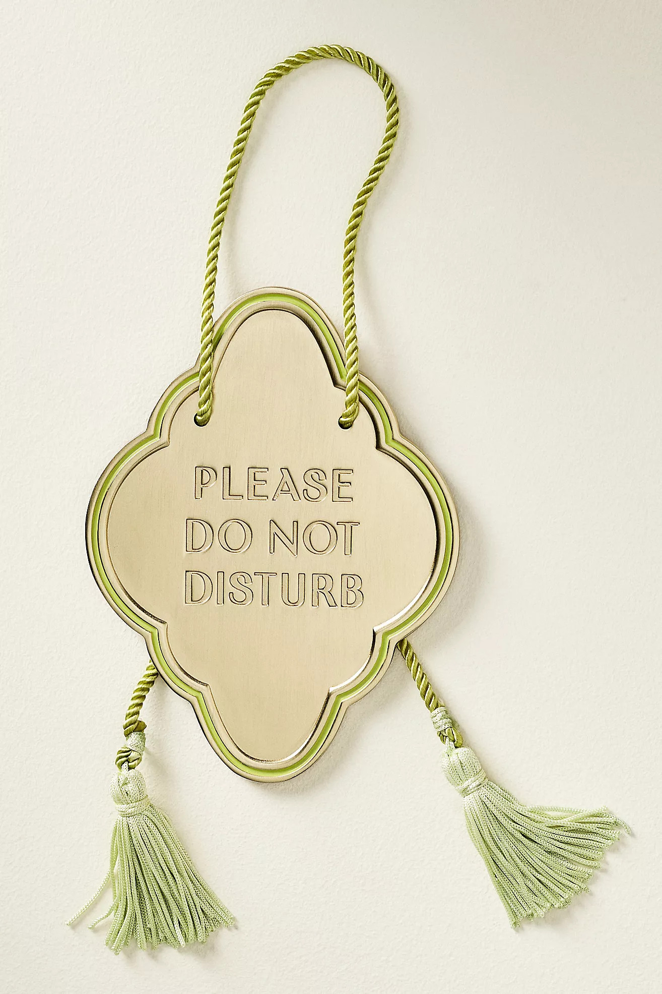 Do Not Disturb Door Hanger | Anthropologie (US)